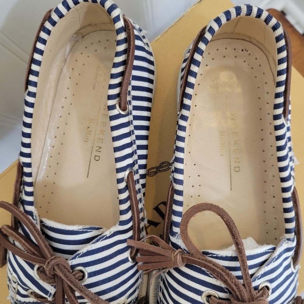 Maxmara Weekend Slides - Boat Shoes / Loafers Flats | Size 39 / 8.5 View 4